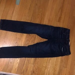 A&F Women's Curve Love High Rise Super Skinny Jeans 28S
